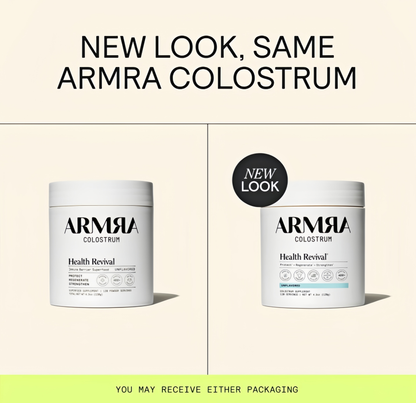ARMRA Colostrum™ Powder | Unflavored | Gut Health & Bloating | Skin & Hair | Immunity | Keto, Gluten & Fat-Free | 120 Servings
