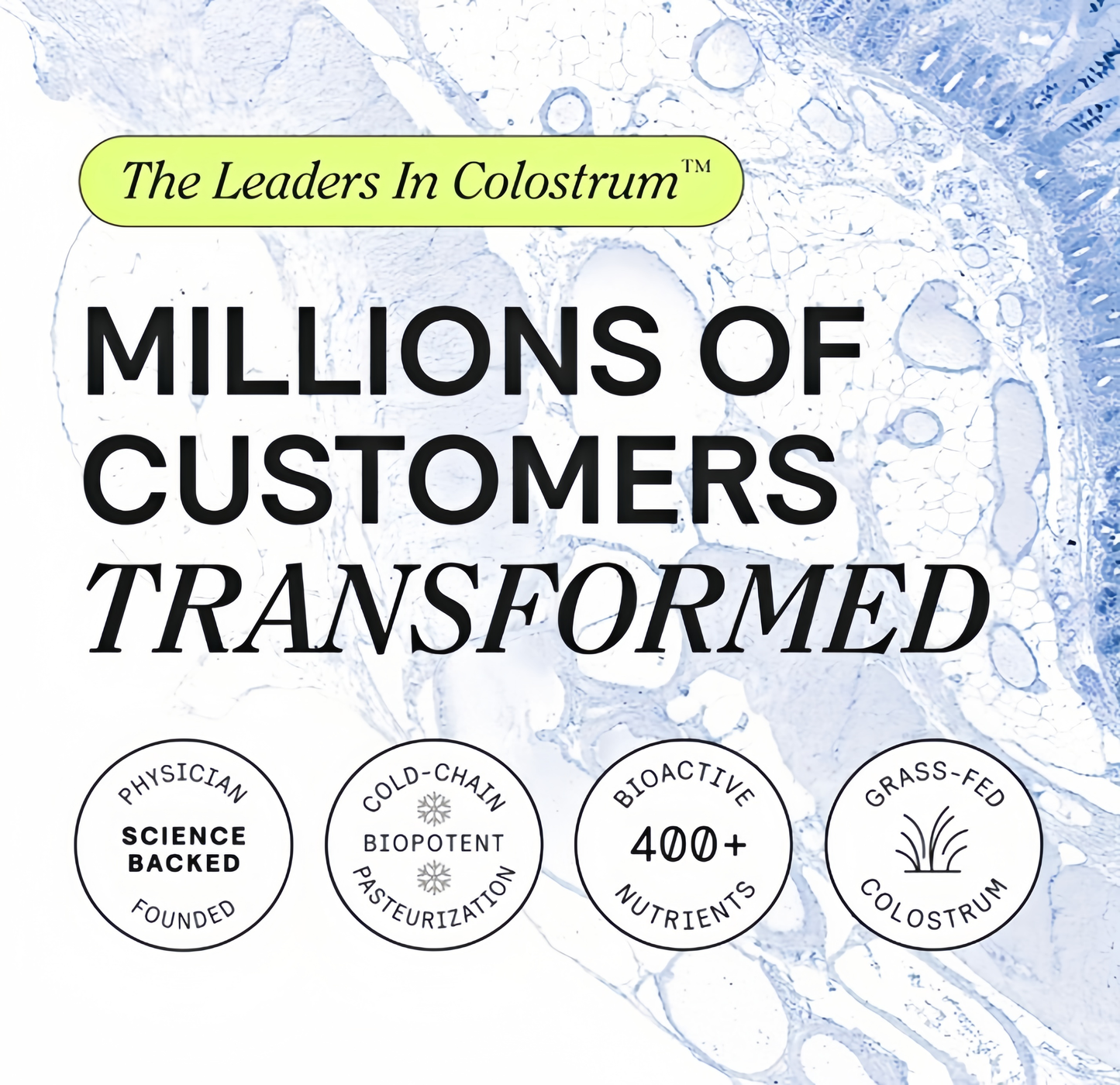 ARMRA Colostrum™ Powder | Unflavored | Gut Health & Bloating | Skin & Hair | Immunity | Keto, Gluten & Fat-Free | 120 Servings